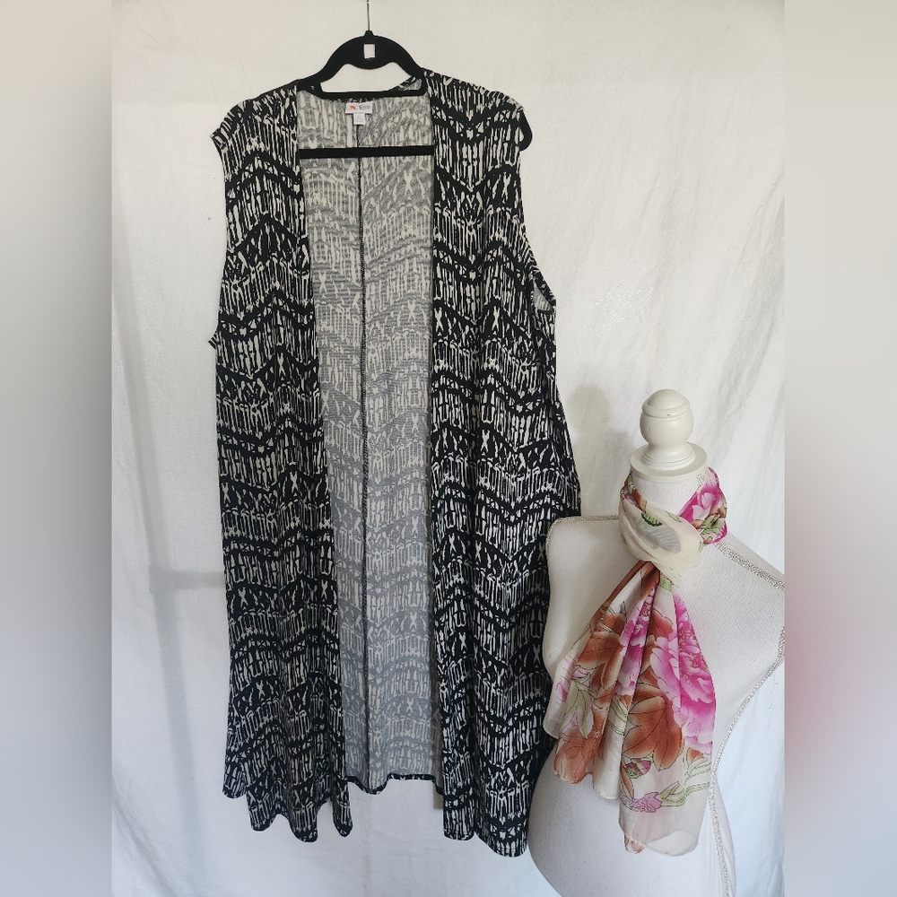 LuLaRoe Long Open Front Cardigan